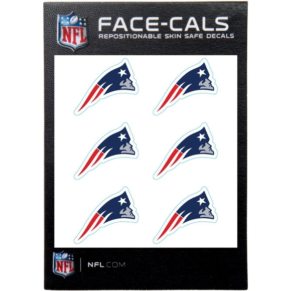 NWT SET OF 3 FACE DECALS: REDSOX & PATRIOTS FANGEAR! - Picture 8 of 12